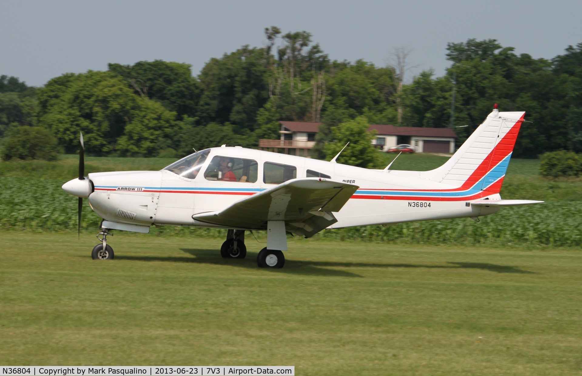 N36804, 1978 Piper PA-28R-201 Cherokee Arrow III C/N 28R-7837295, Piper PA-28R-201