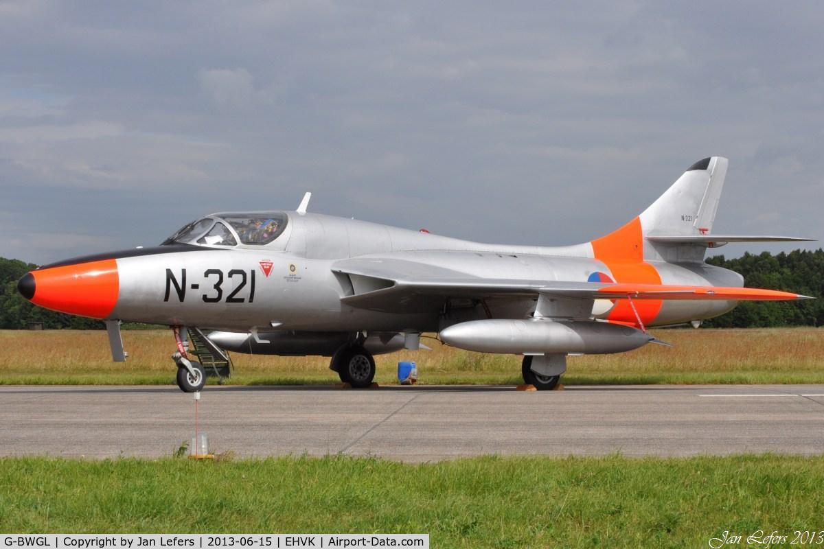 G-BWGL, 1959 Hawker Hunter T.8C C/N 41H/695946, Static Display