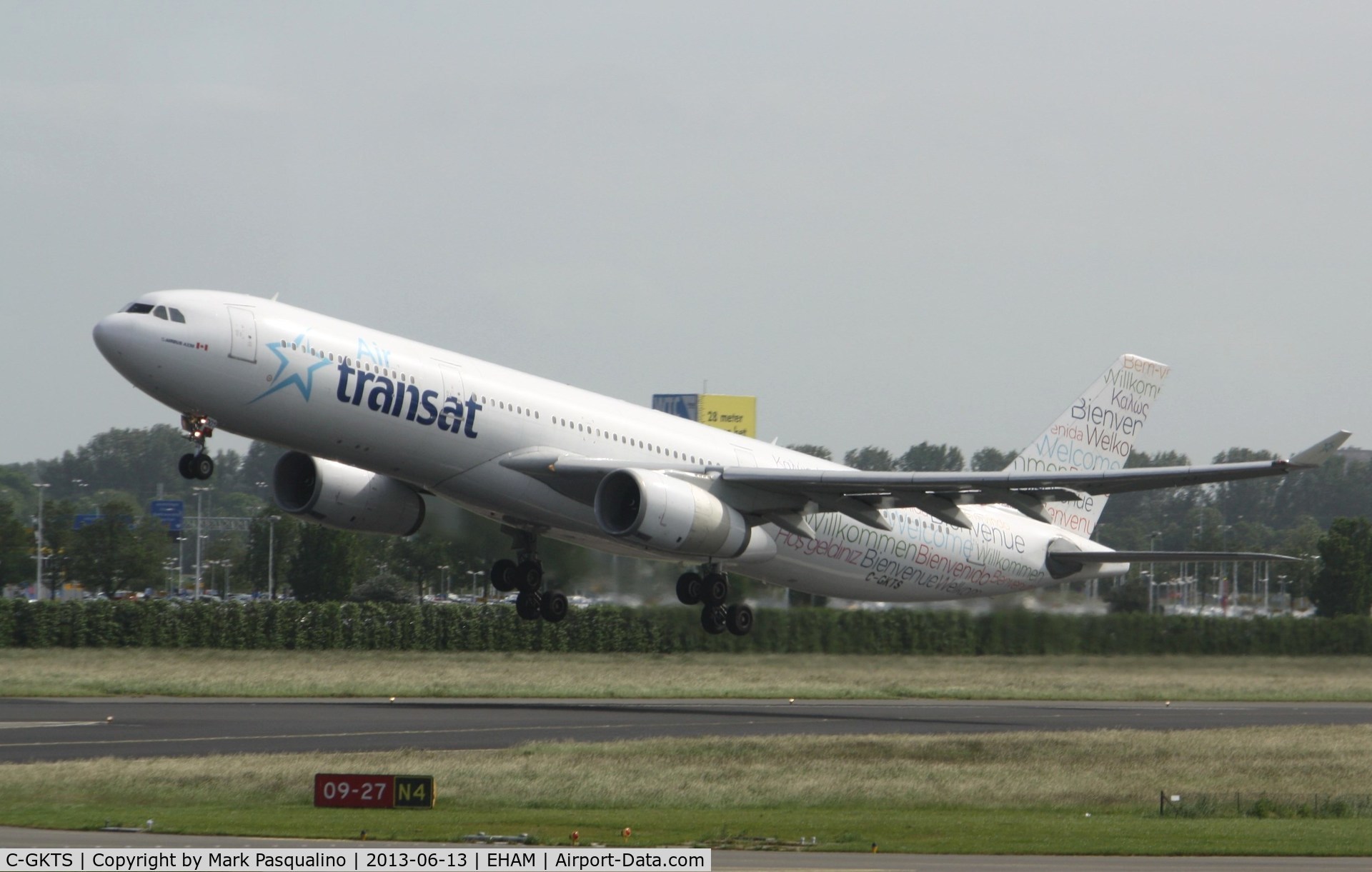 C-GKTS, 1995 Airbus A330-342 C/N 111, Airbus A330-300