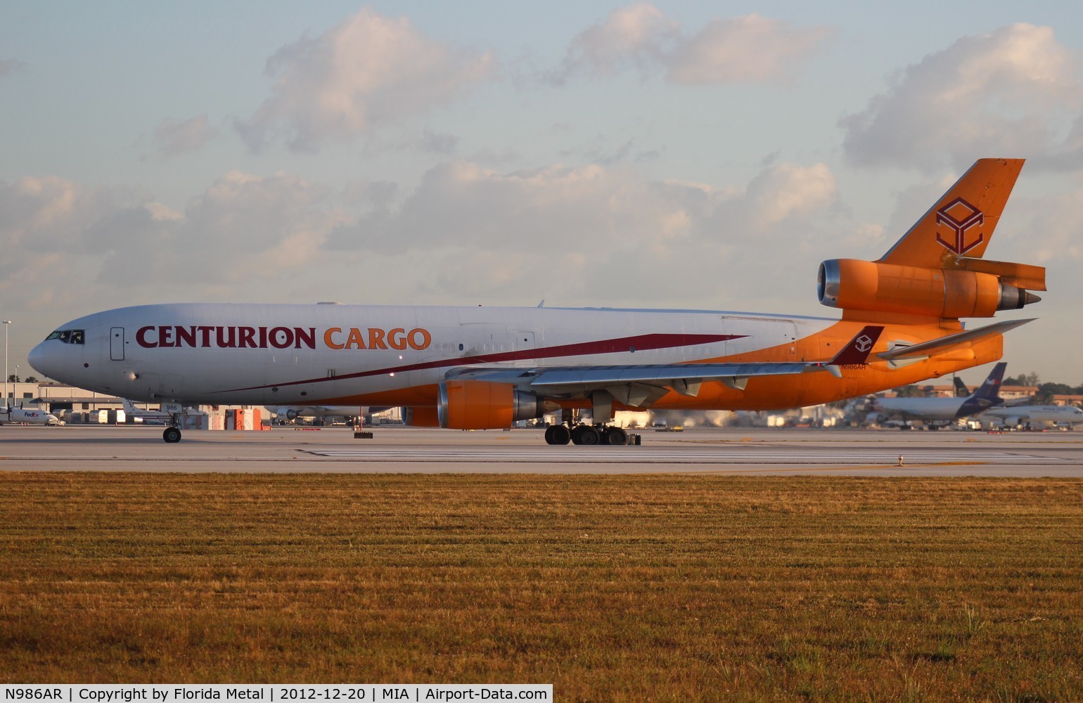 N986AR, 1991 McDonnell Douglas MD-11F C/N 48426, Centurion MD-11