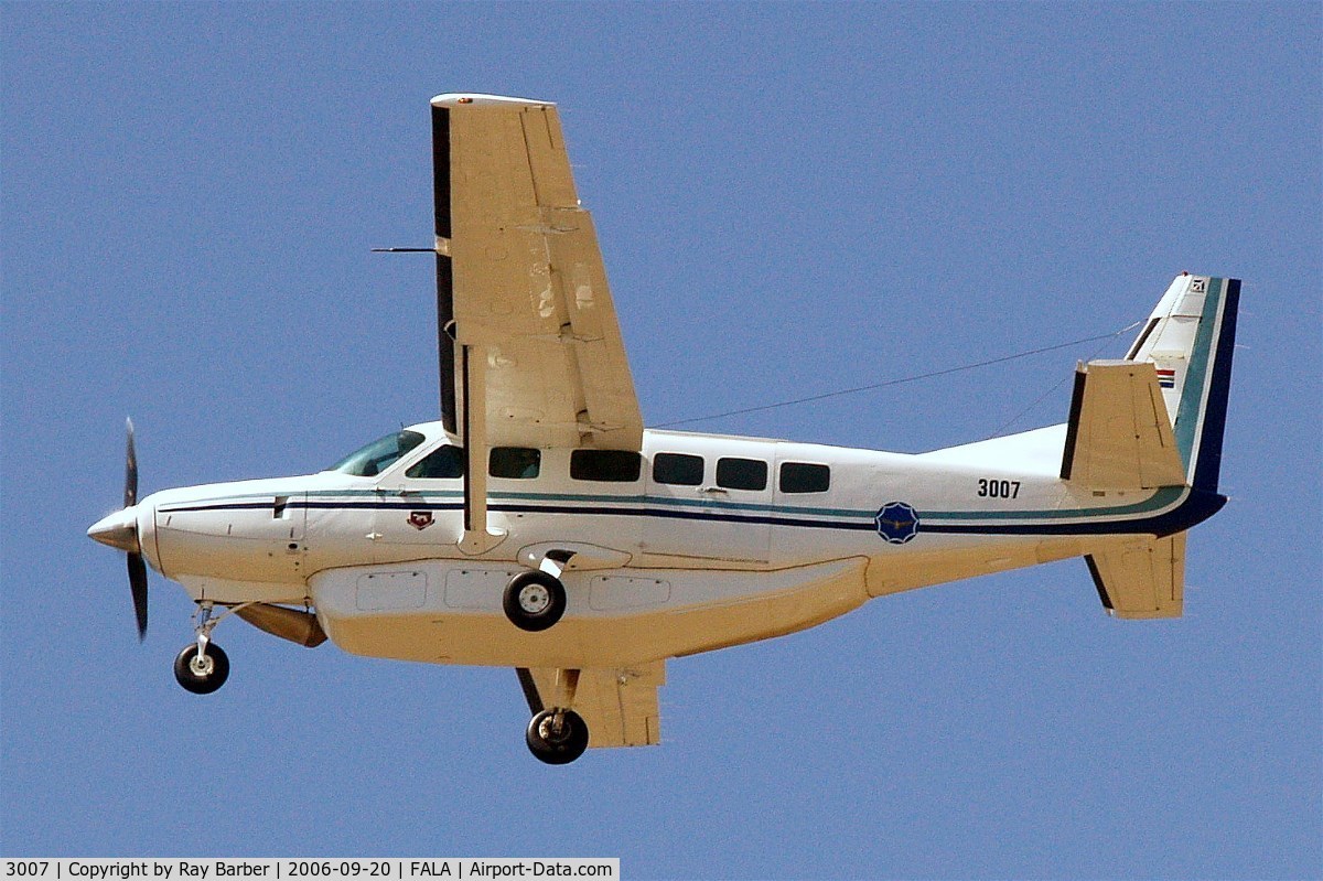 3007, Cessna 208 Caravan I C/N 208-00138, Cessna 208 Caravan I [208-00138] (South African Air Force) Lanseria~ZS 20/09/2006