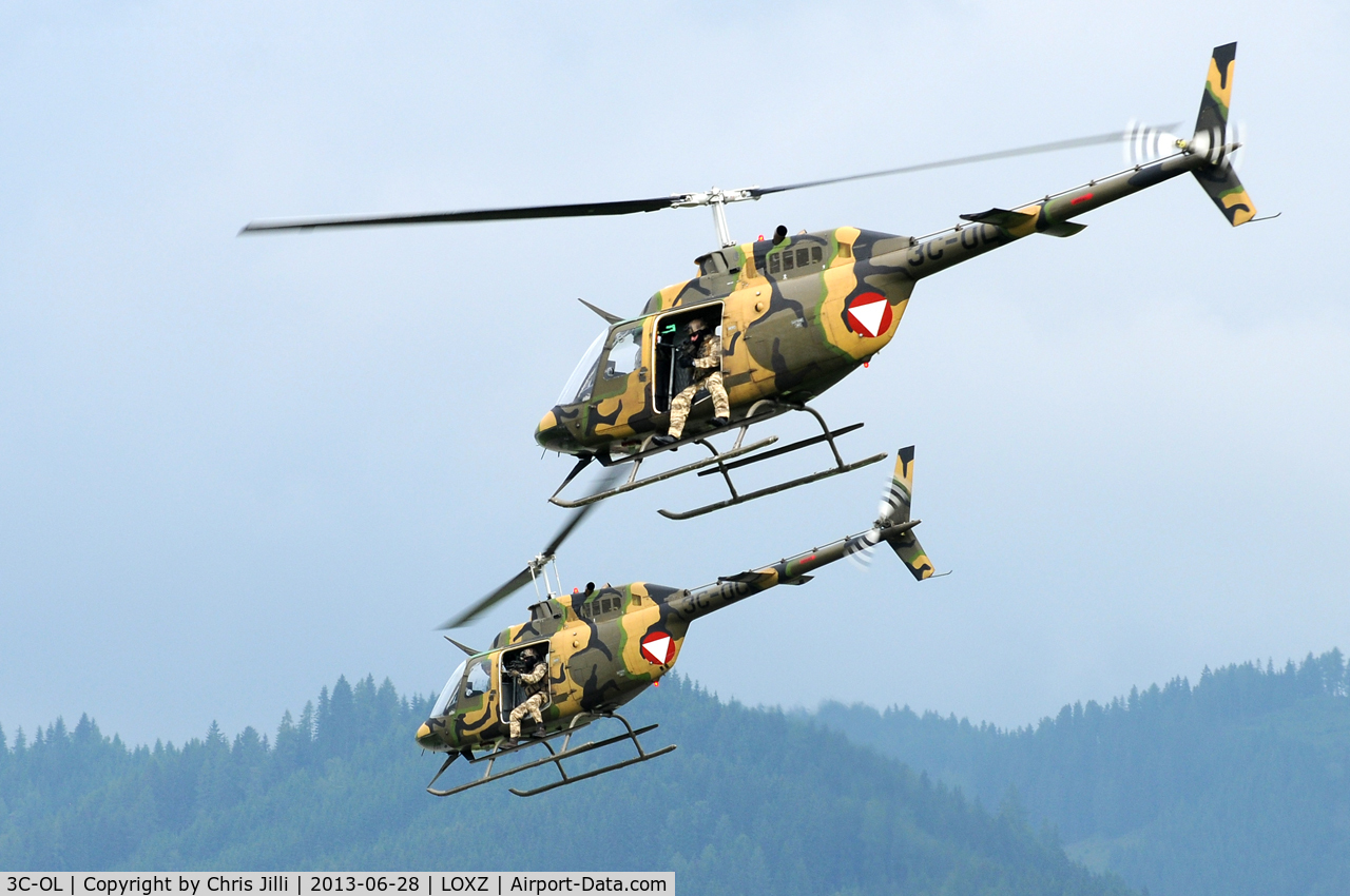3C-OL, Bell OH-58B Kiowa C/N 42250, Austrian Air Force