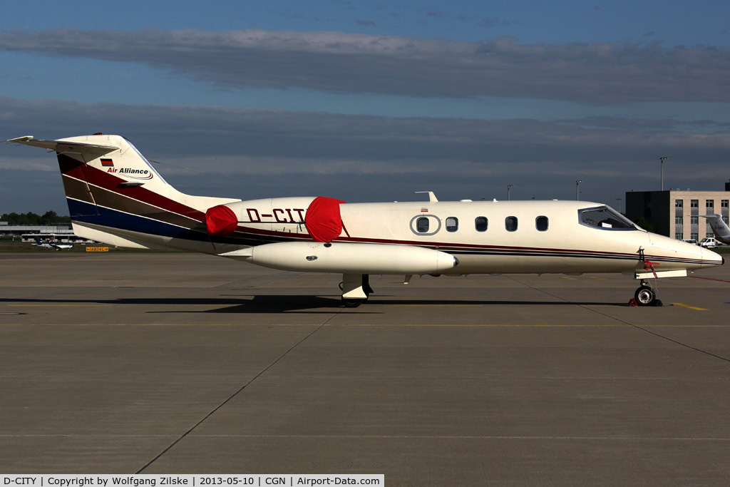 D-CITY, 1978 Gates Learjet 35A C/N 35A-177, visitor