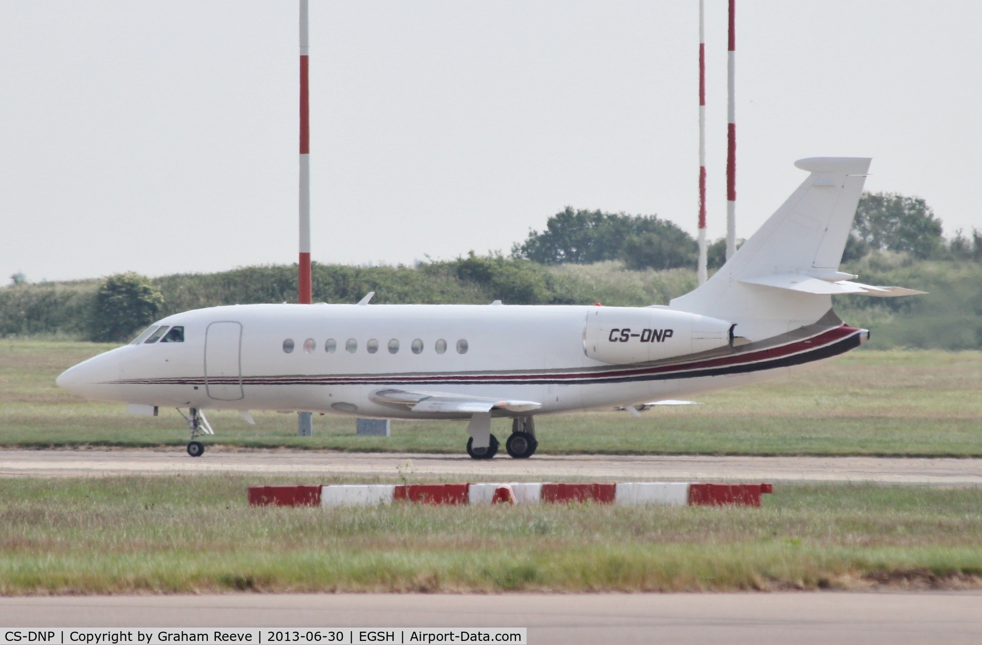 CS-DNP, 2000 Dassault Falcon 2000 C/N 109, Parked at Norwich.