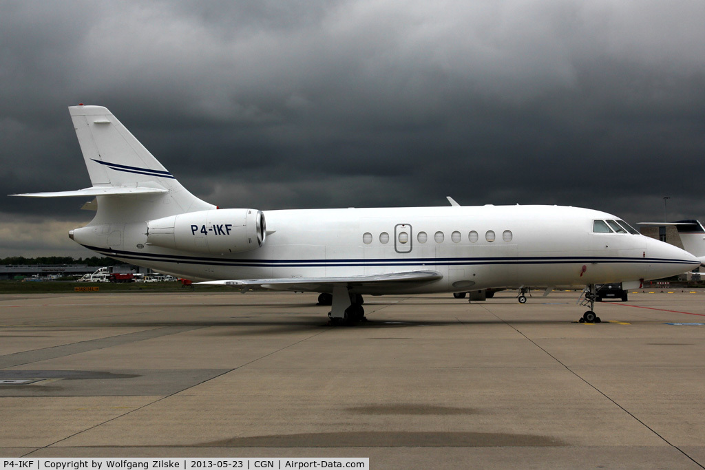 P4-IKF, 2005 Dassault Falcon 2000 C/N 227, visitor