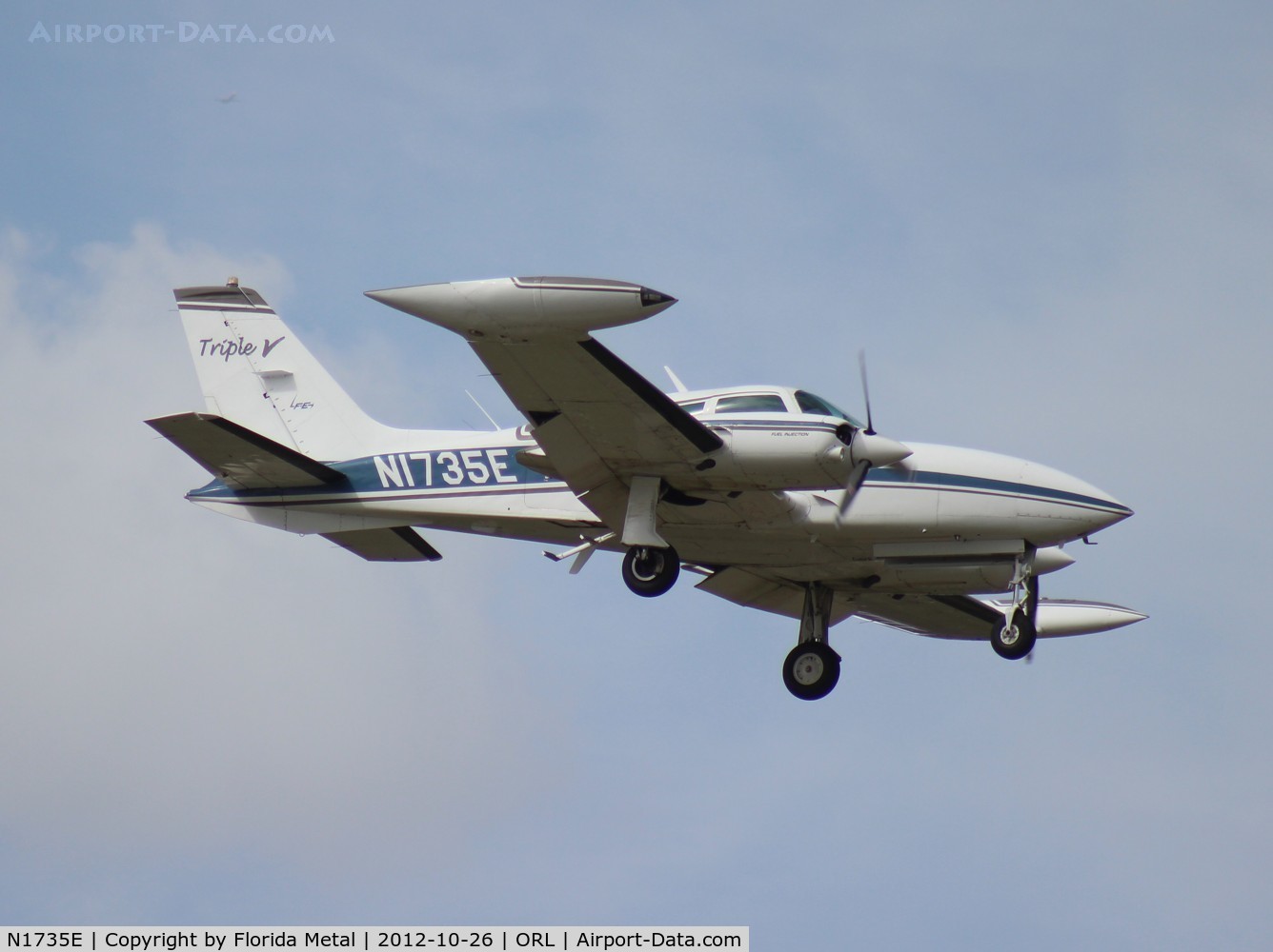 N1735E, 1978 Cessna 310R C/N 310R1555, Cessna 310R