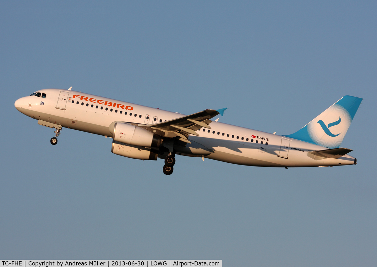 TC-FHE, 2006 Airbus A320-214 C/N 2804, Departure to Antalya.