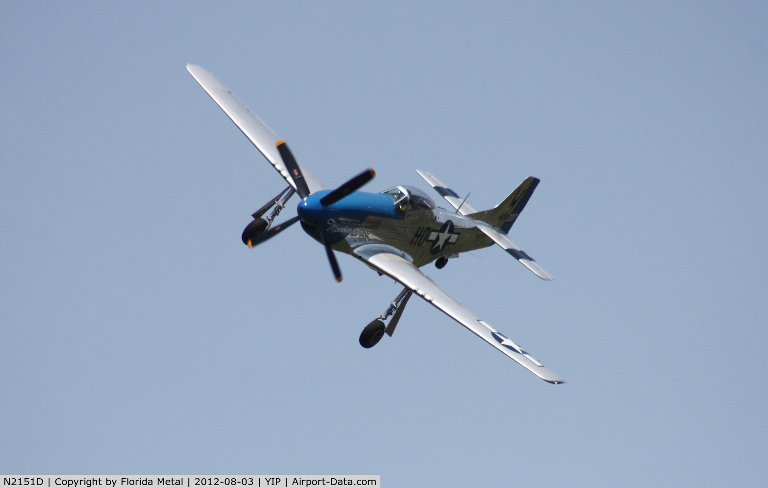 N2151D, 1944 North American F-51D Mustang C/N 122-40196, Moonbeam McSwine P-51D