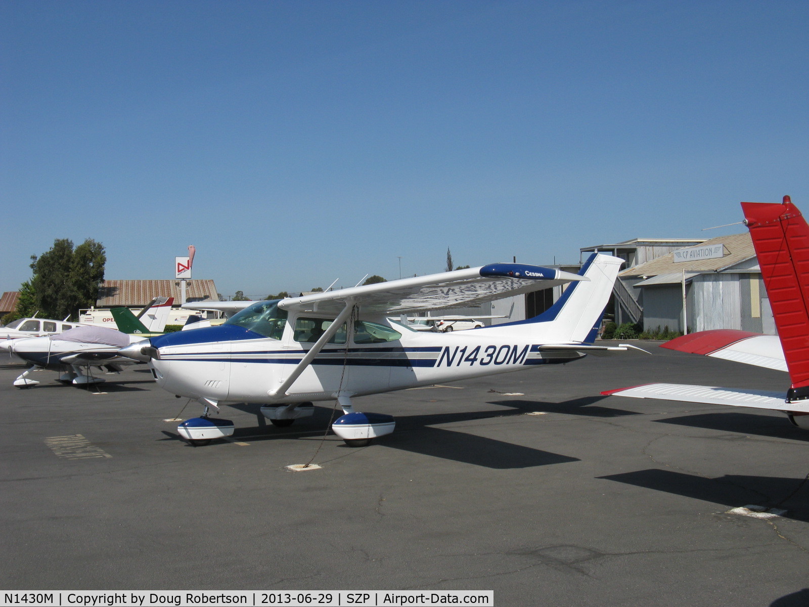 N1430M, 1975 Cessna 182P Skylane C/N 18264328, 1975 Cessna 182P SKYLANE, Continental O-470-S 230 Hp