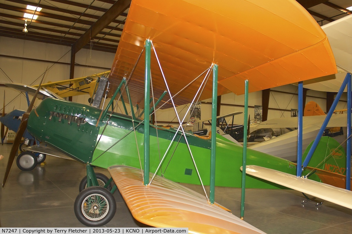 N7247, 1928 Fairchild KR-31 C/N 199, At Yanks Air Museum , Chino , California