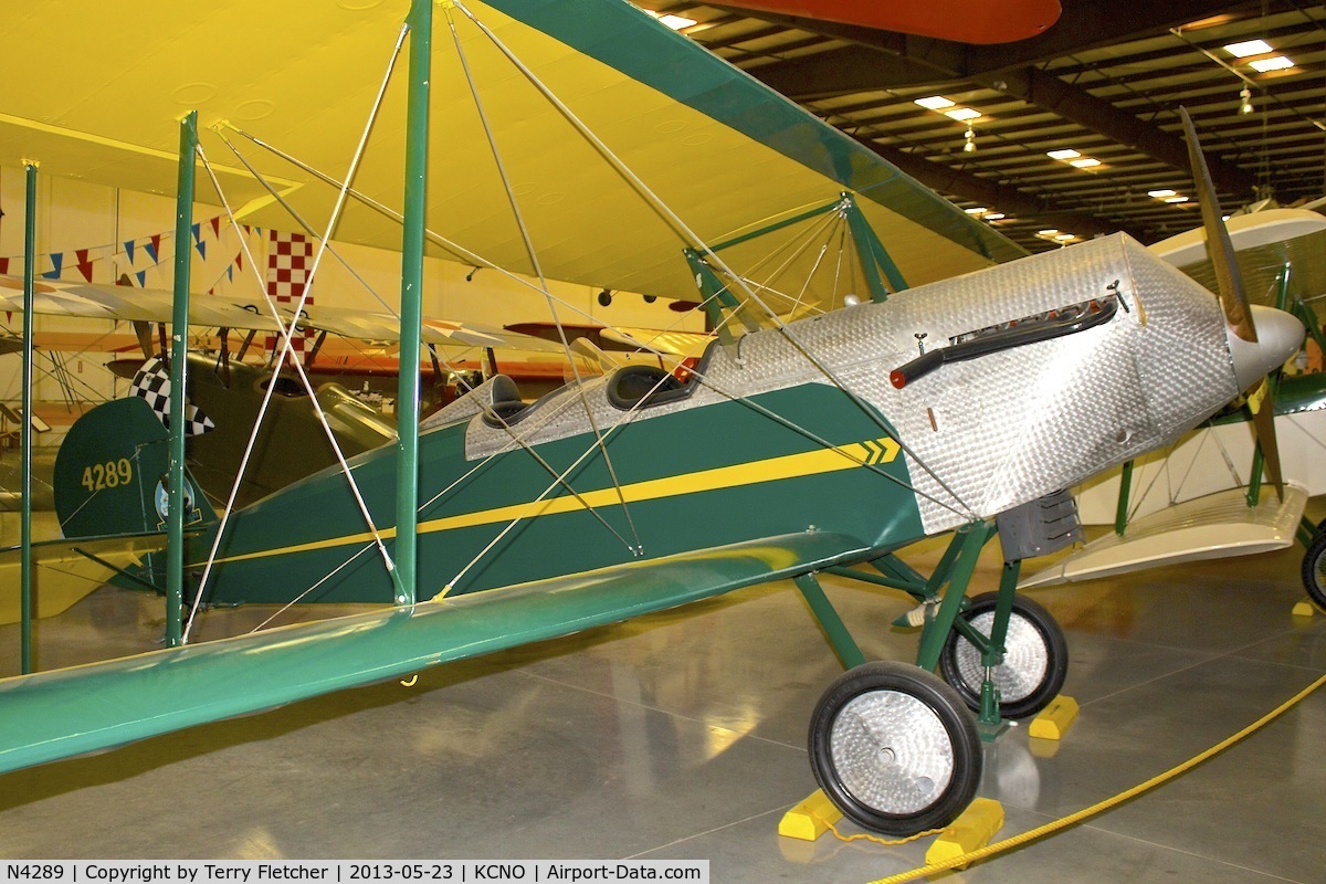 N4289, American Eagle A-1 C/N 100, At Yanks Air Museum , Chino , California
