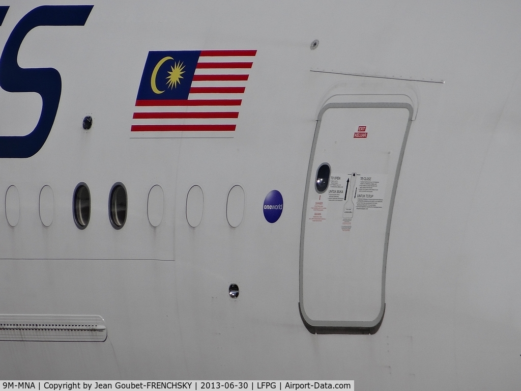 9M-MNA, 2011 Airbus A380-841 C/N 078, to Kuala Lumpur