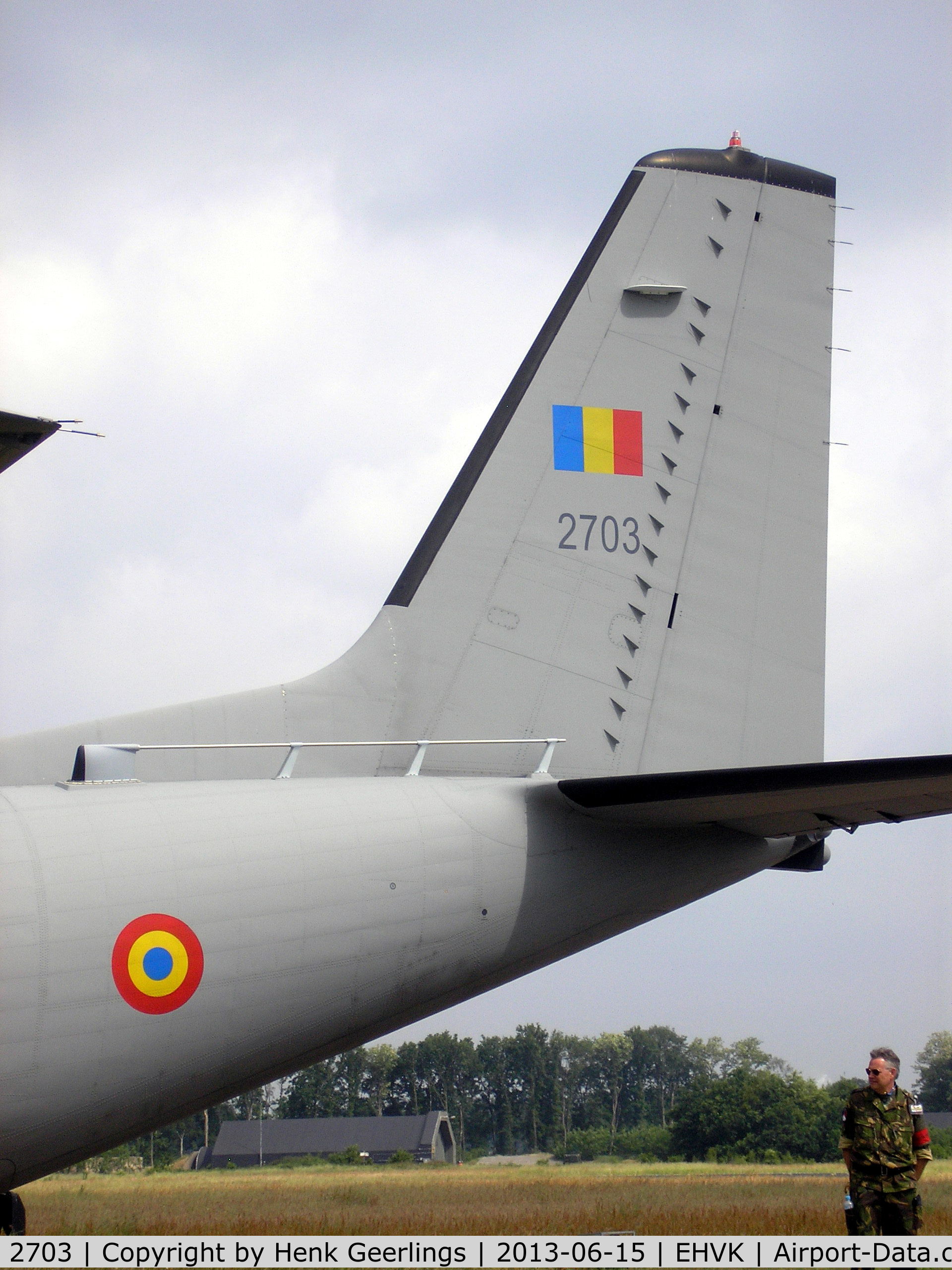 2703, 2008 Alenia HC-27J Spartan C/N 4148, Airforcedays , 14/15 June 2013 at Volkel AFB ; Romanian AF 