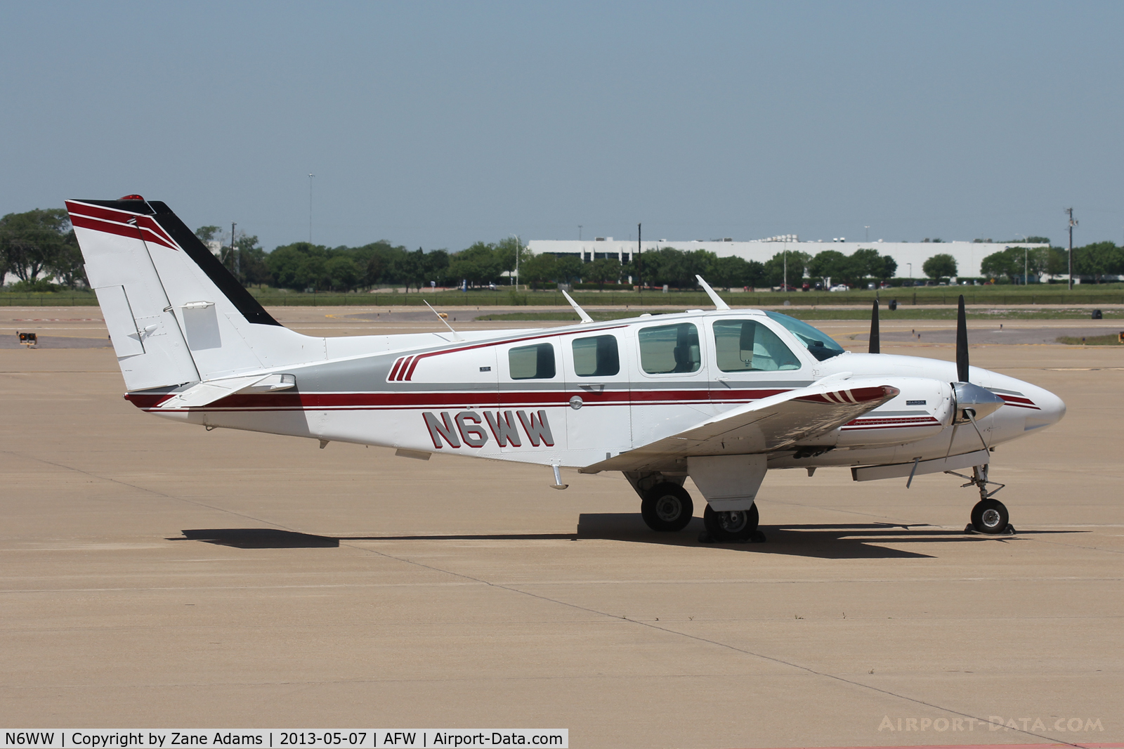 N6WW, 1973 Beech 58 Baron C/N TH-358, At Alliance Airport - Fort Worth, TX