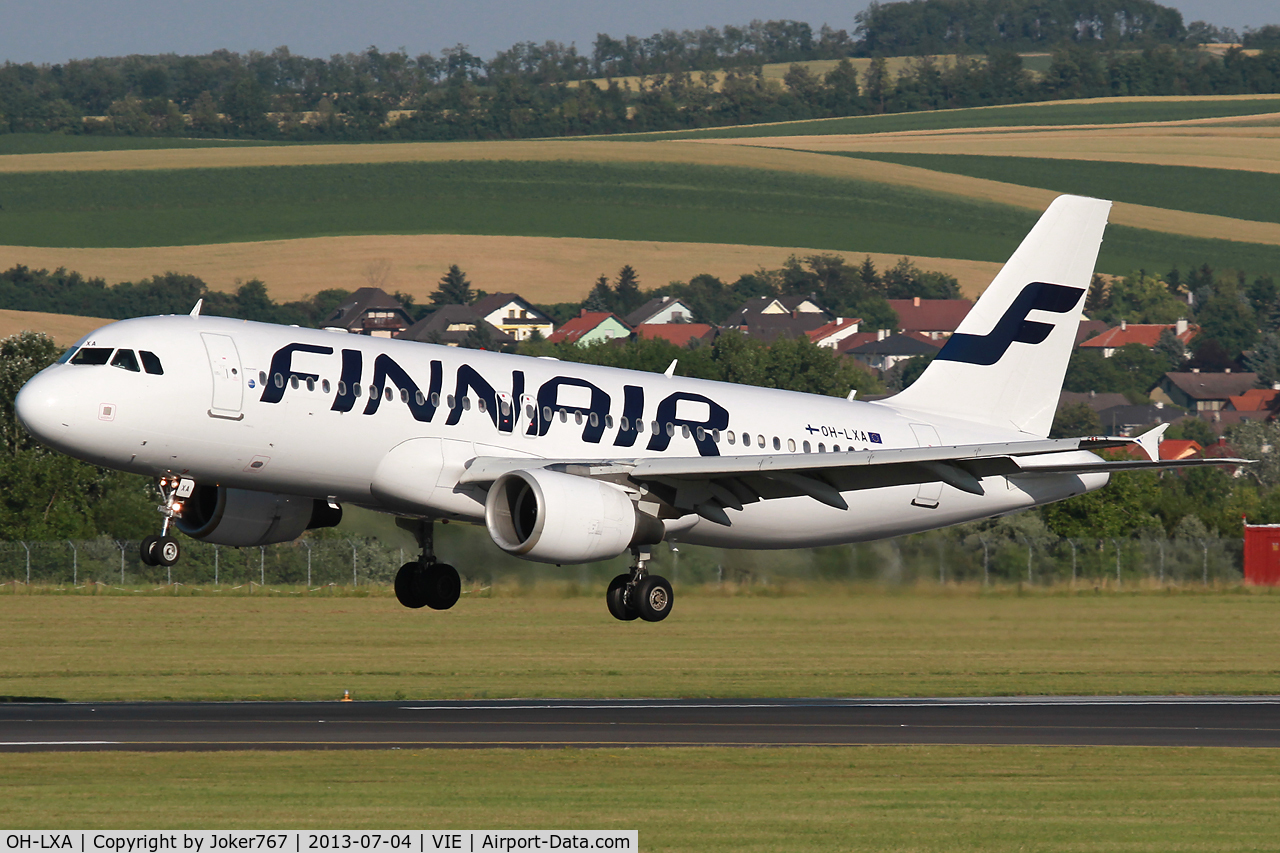 OH-LXA, 2001 Airbus A320-214 C/N 1405, Finnair