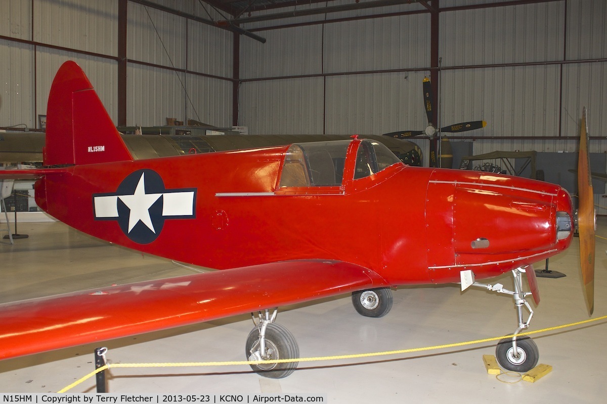 N15HM, Culver PQ-14B C/N N-839, Exhibited at Planes of Fame Museum , Chino , California
