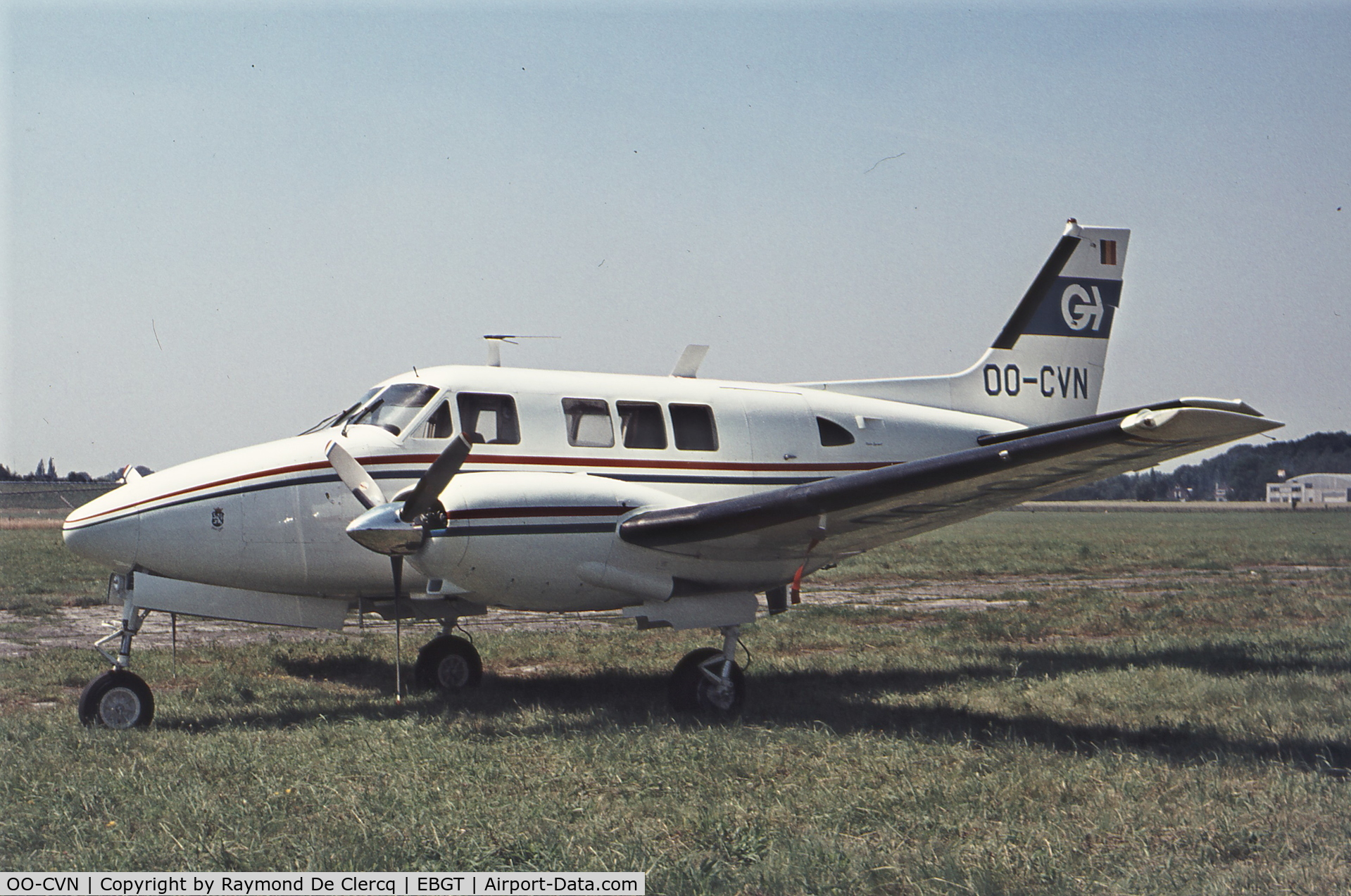 OO-CVN, 1962 Beech 65-80 Queen Air C/N LD-4, Gent  1972
