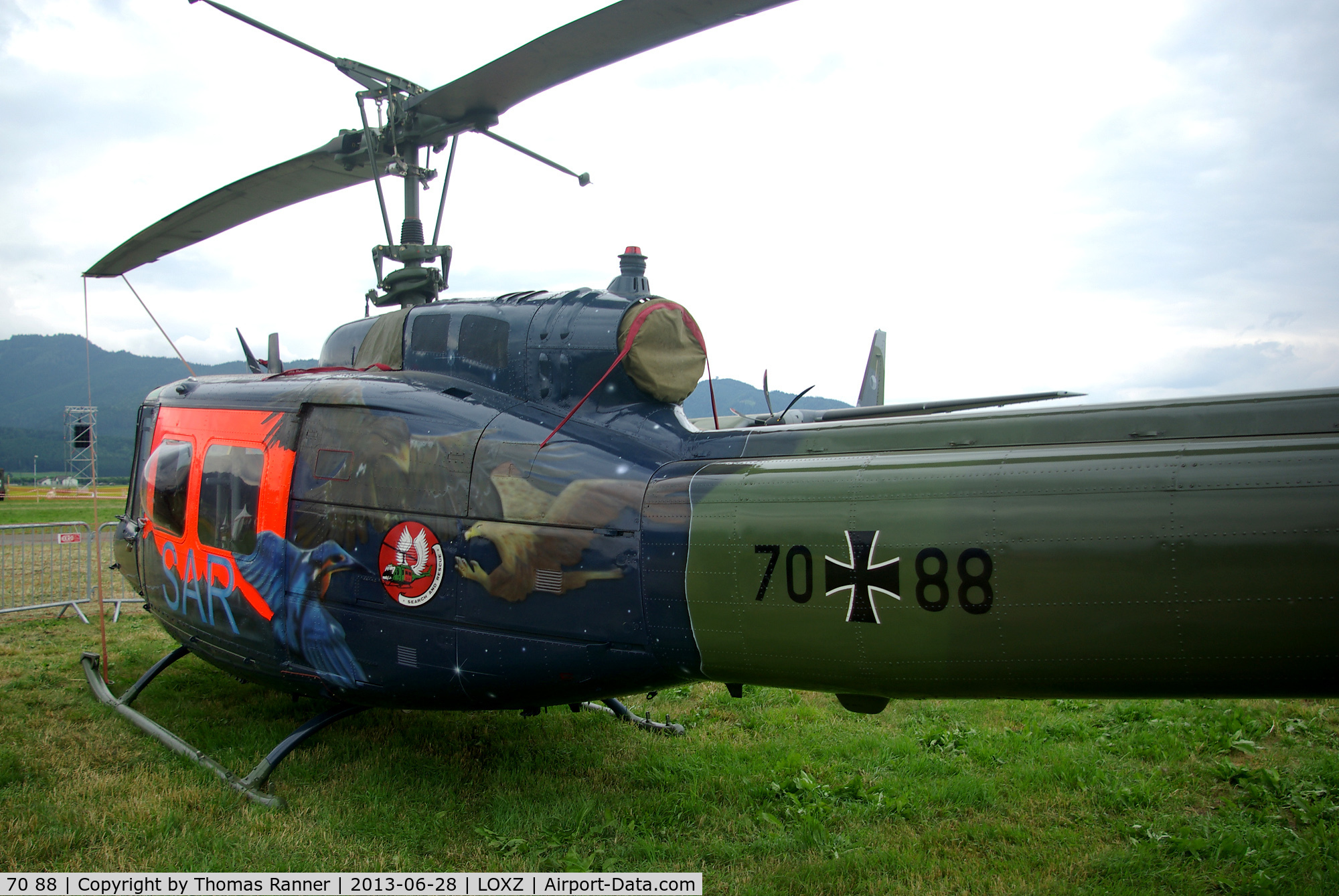 70 88, Bell (Dornier) UH-1D Iroquois (205) C/N 8148, German Air Force Bell UH-1D