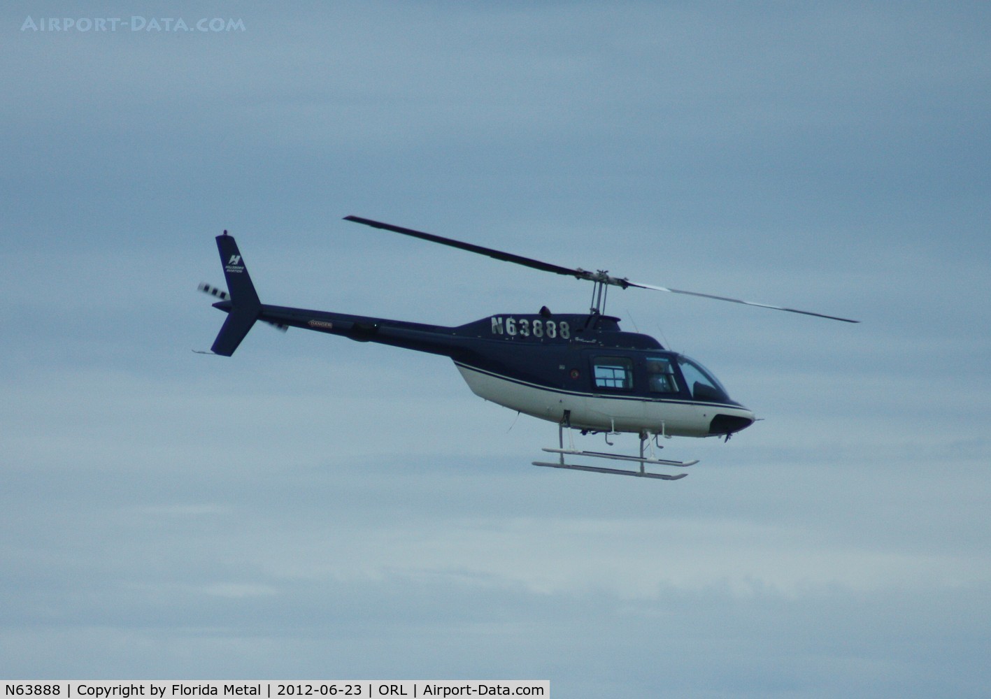 N63888, 1989 Bell 206B-III C/N 3990, Bell 206B