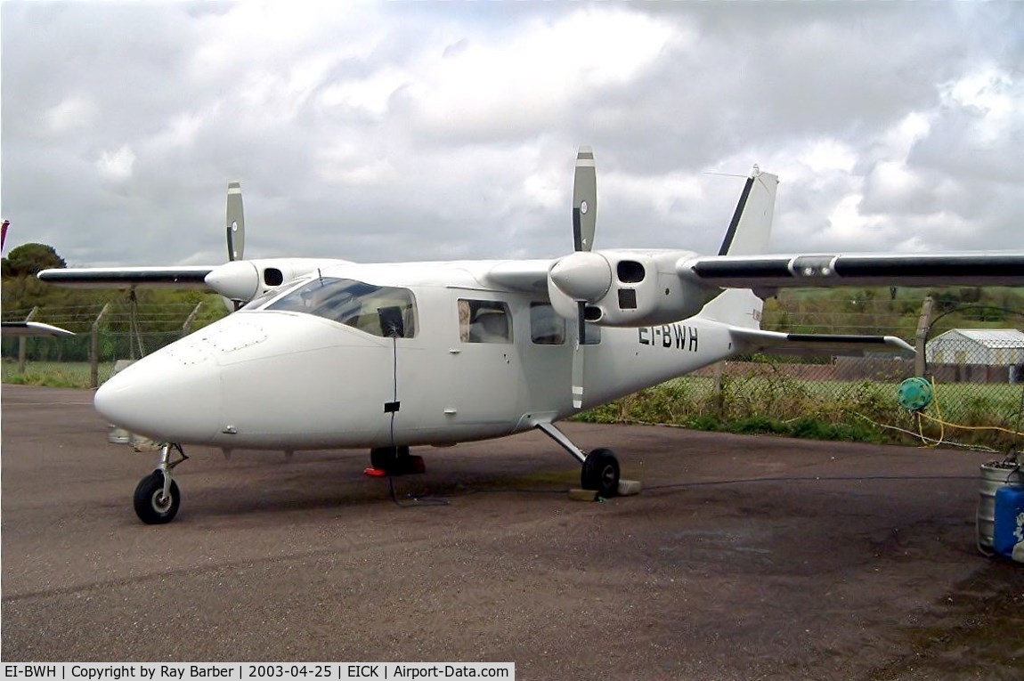 EI-BWH, Partenavia P-68C C/N 212, Partenavia P.68C [212] Cork~EI 25/04/2003