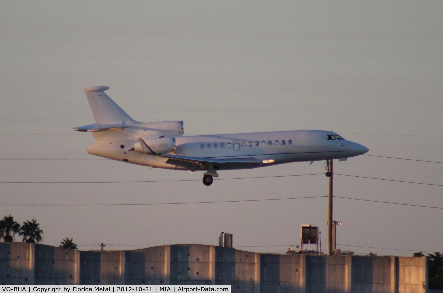 VQ-BHA, 2009 Dassault Falcon 7X C/N 84, Falcon 7X