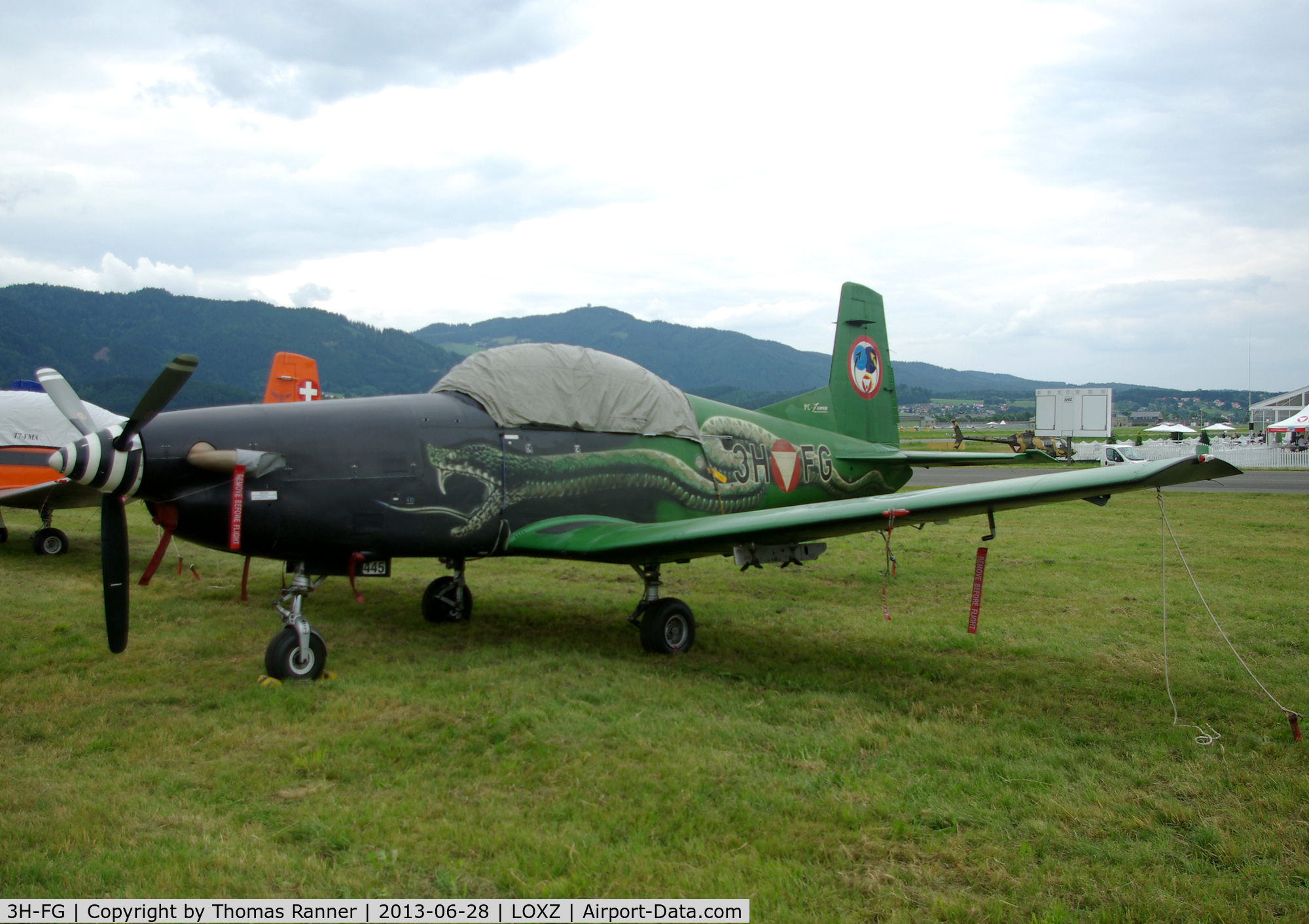 3H-FG, Pilatus PC-7 Turbo Trainer C/N 445, Austrian AF PC-7