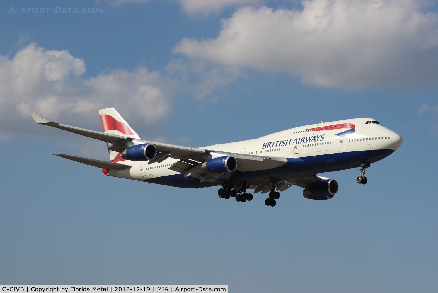 G-CIVB, 1994 Boeing 747-436 C/N 25811, British 747-400
