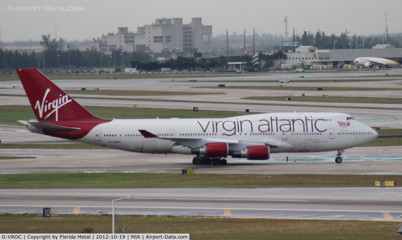 G-VROC, 2003 Boeing 747-41R C/N 32746, Virgin 747
