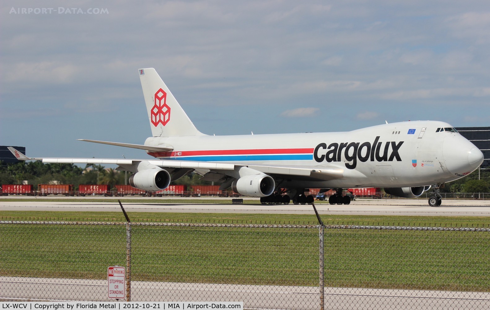 LX-WCV, 2007 Boeing 747-4R7F C/N 35804, Cargolux 747-400