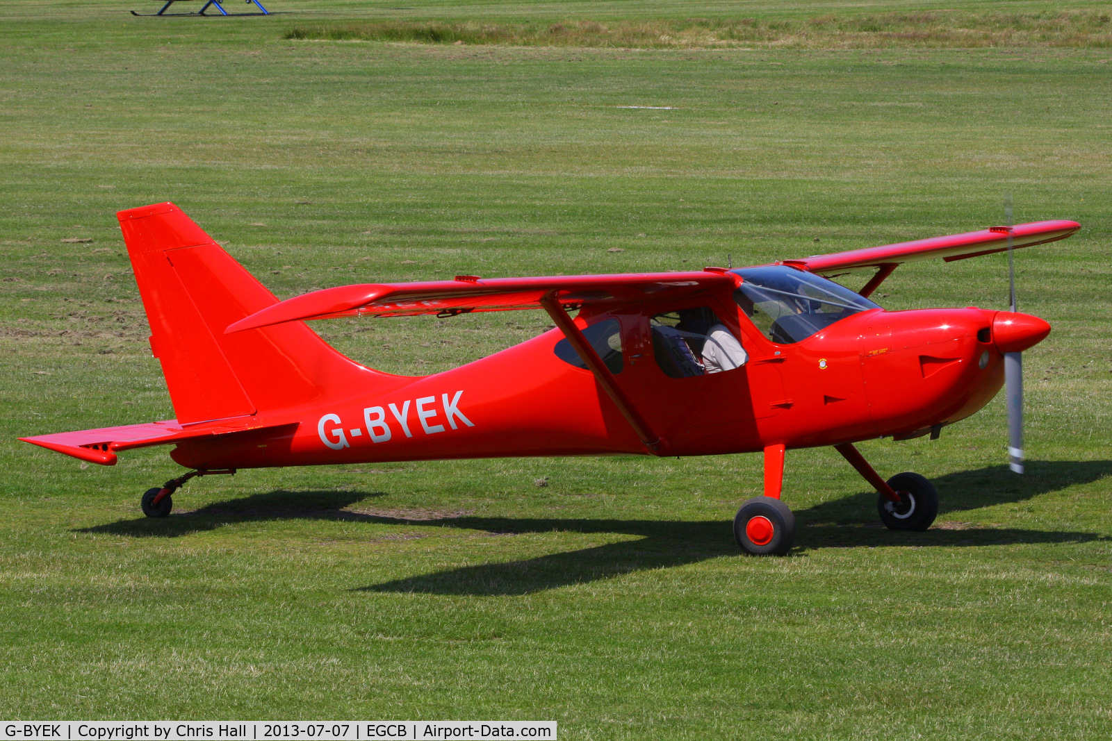 G-BYEK, 2000 Stoddard-Hamilton GlaStar GS-1 C/N PFA 295-13087, at the Barton open day and fly in