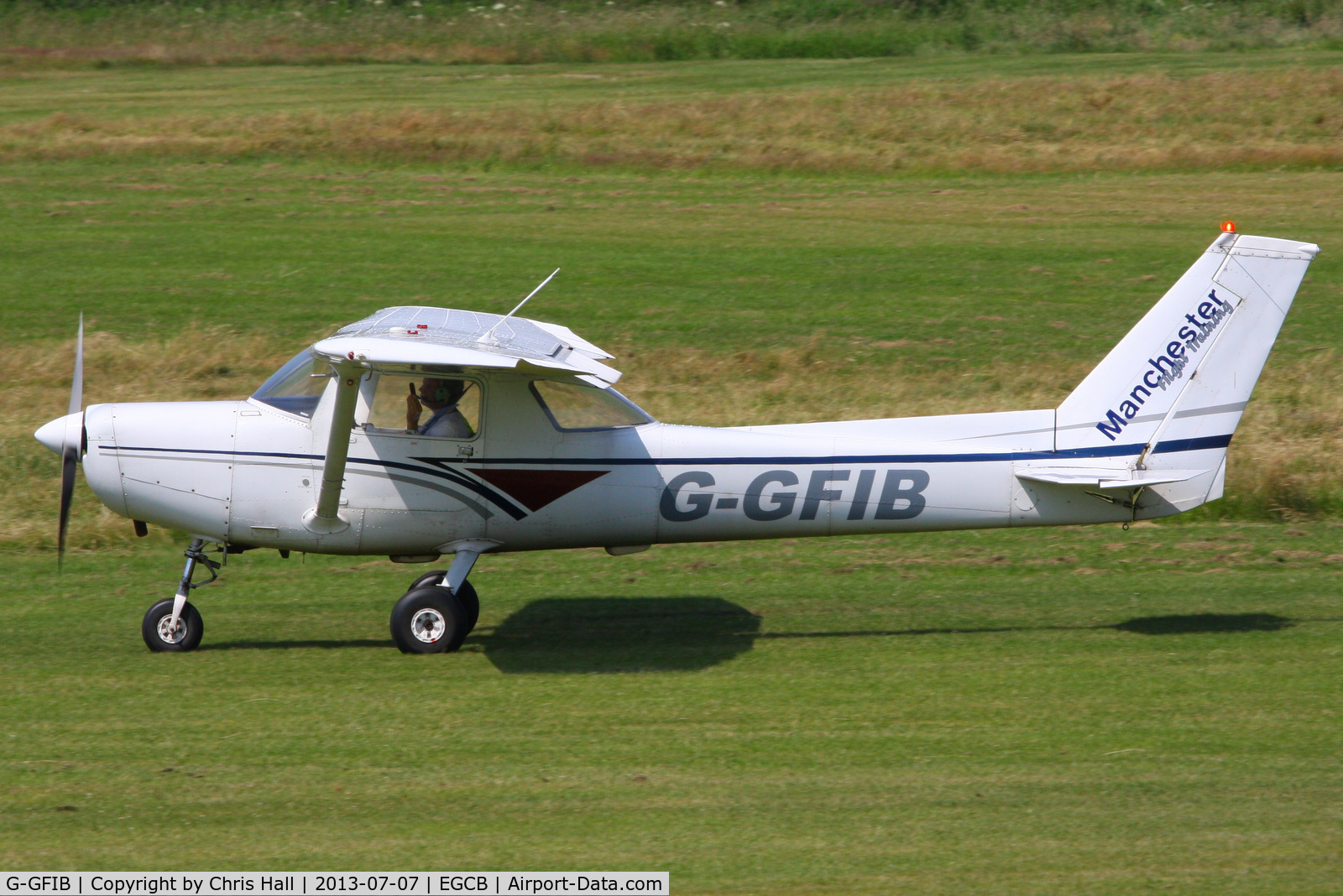 G-GFIB, 1979 Reims F152 C/N 1556, at the Barton open day and fly in