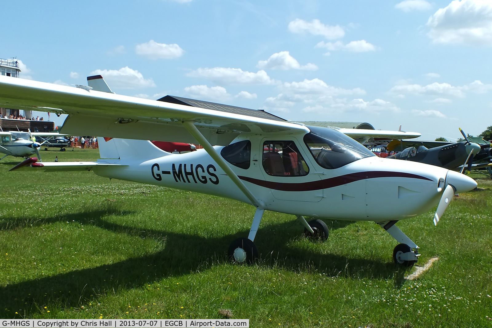 G-MHGS, 2004 Stoddard-Hamilton GlaStar C/N PFA 295-13473, at the Barton open day and fly in