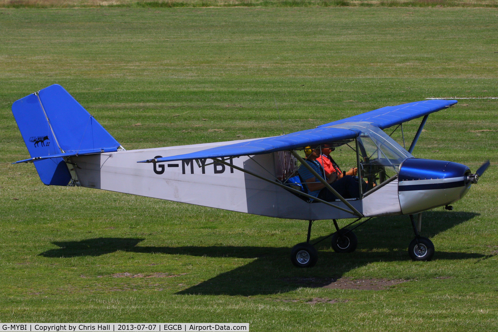 G-MYBI, 1992 Rans S-6ESD Coyote II C/N PFA 204-12186, at the Barton open day and fly in