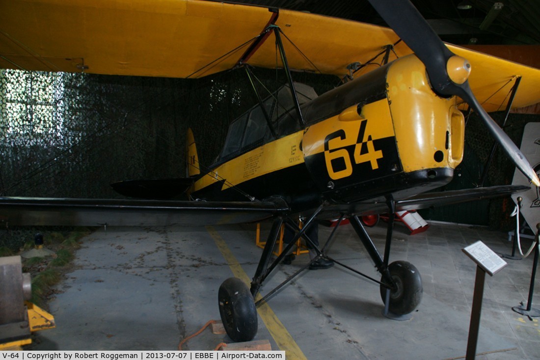 V-64, Stampe-Vertongen SV-4B C/N 1206, LES MANCHOTS.Preserved.First Wing Historical Centre (1WHC) The Golden falcon.