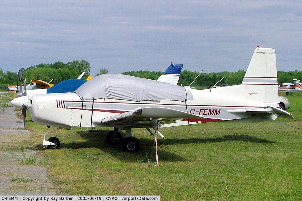 C-FEMM, 1973 American Aviation AA-5 Traveler C/N AA5-0328, Grumman American AA-5 Traveler [AA5-0328] Rockcliffe~C 19/06/2005