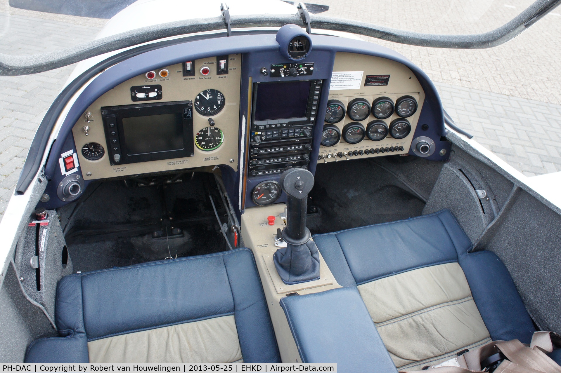 PH-DAC, DAC RangeR C/N 001, Cockpit