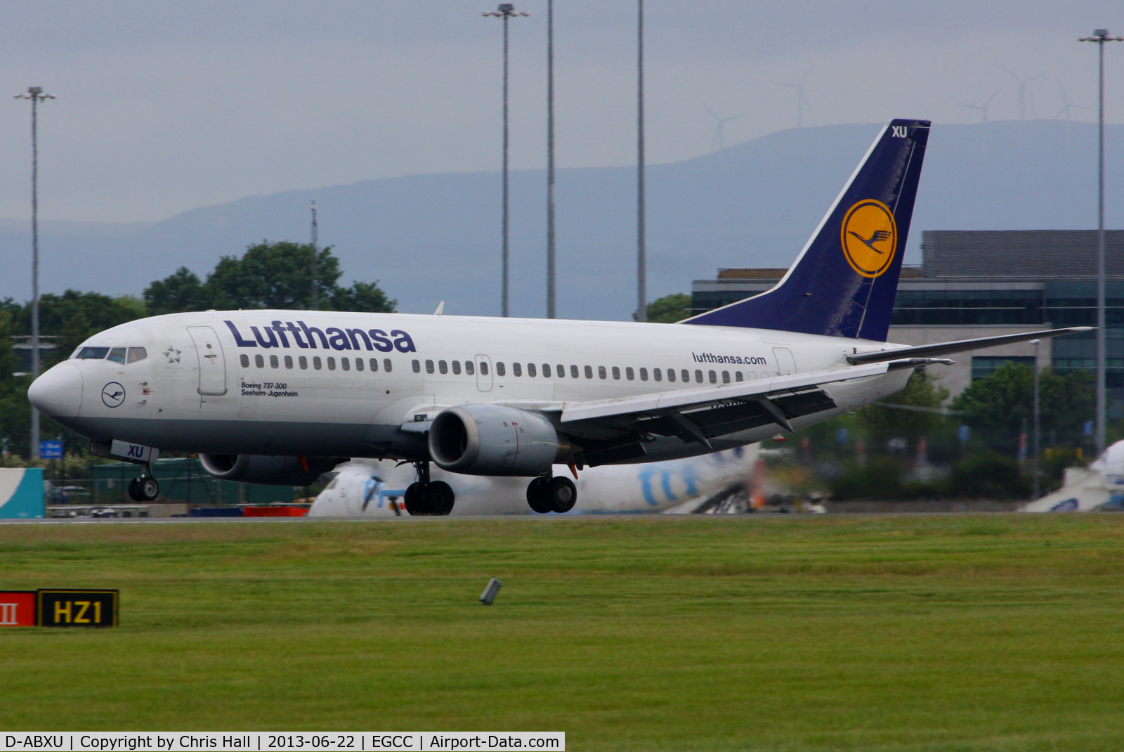 D-ABXU, 1989 Boeing 737-330 C/N 24282, Lufthansa