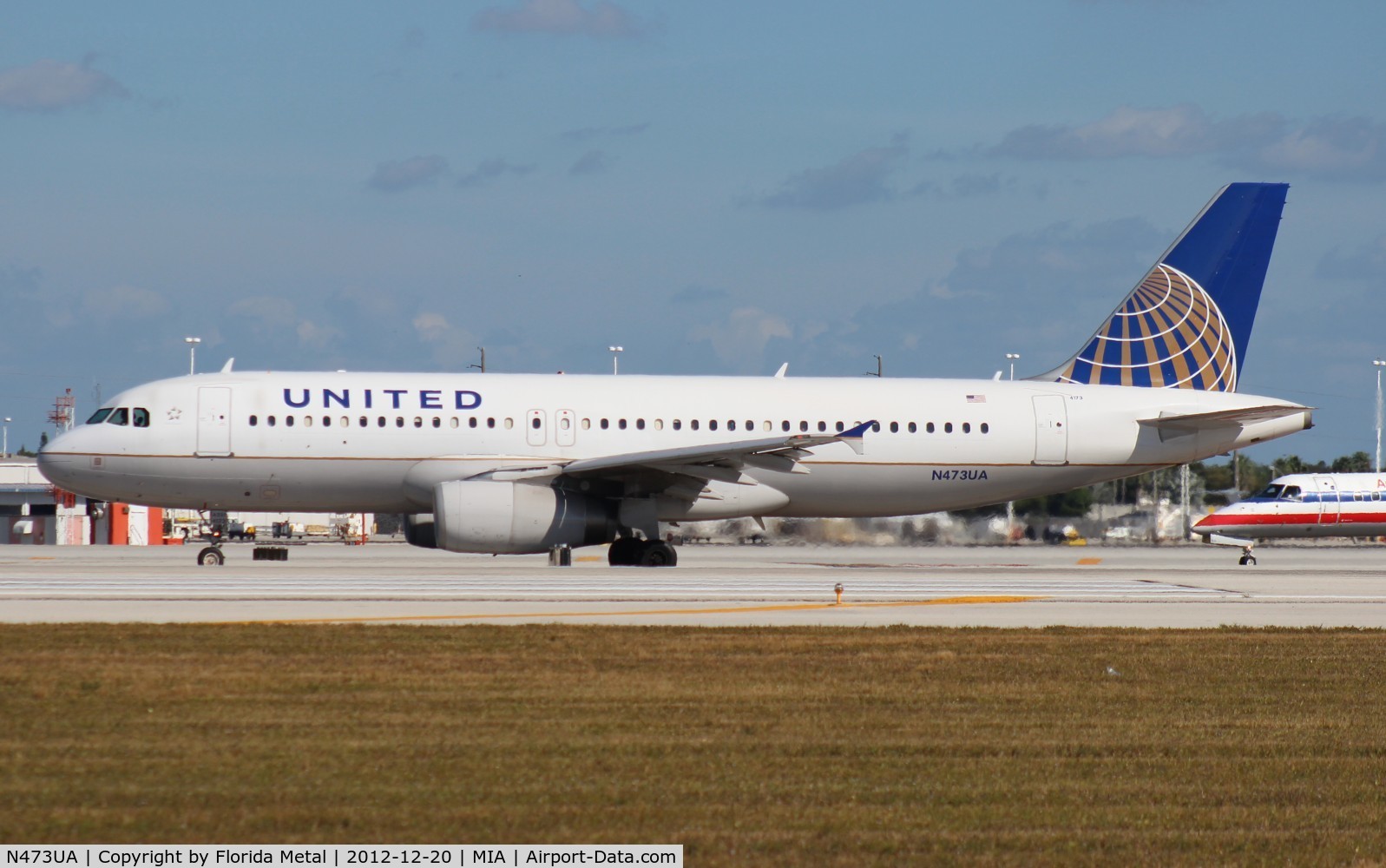 N473UA, 2001 Airbus A320-232 C/N 1469, United A320