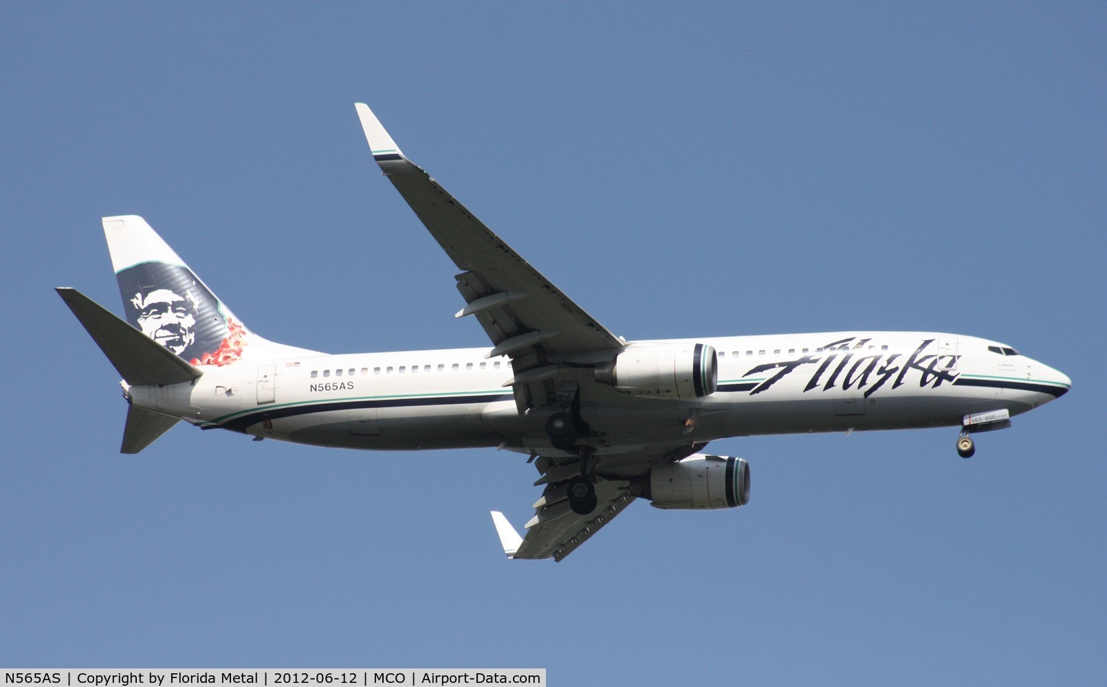 N565AS, 2006 Boeing 737-890 C/N 35181, Alaska 737-800