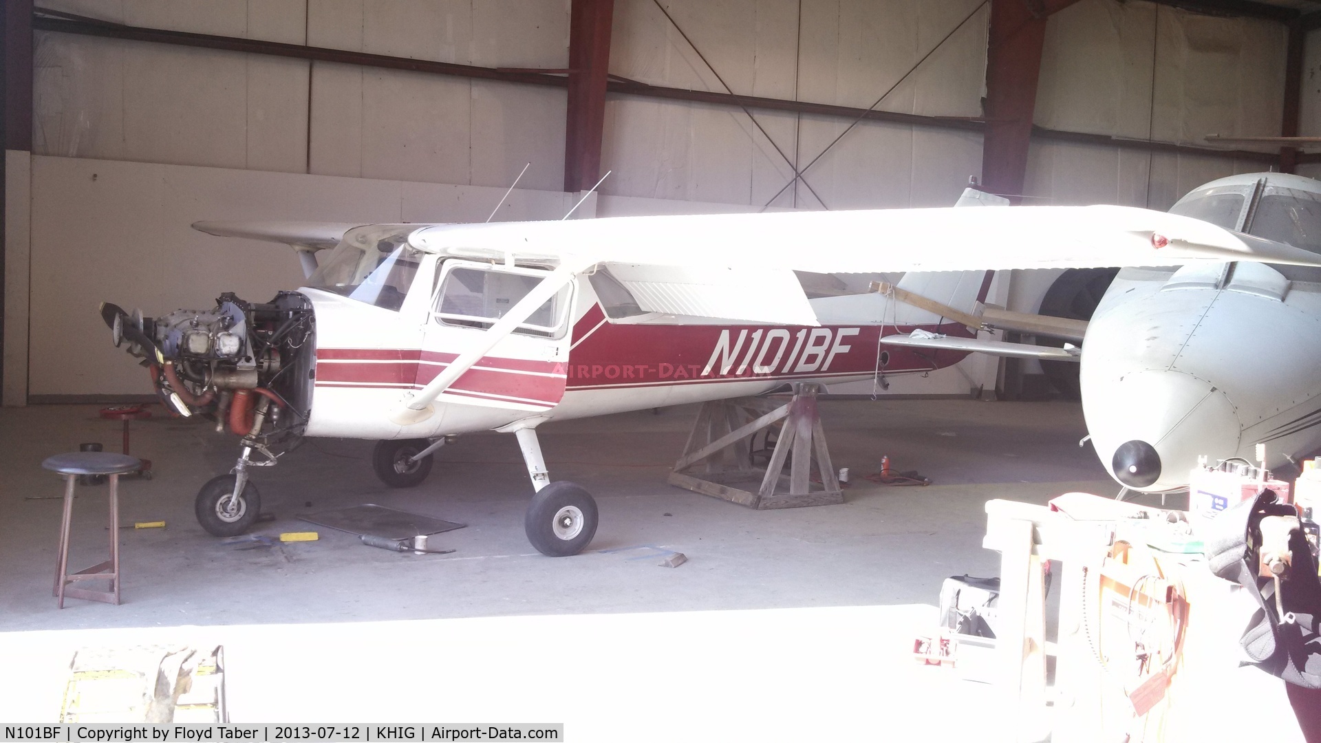 N101BF, 1971 Cessna 150L C/N 15072549, Annual time