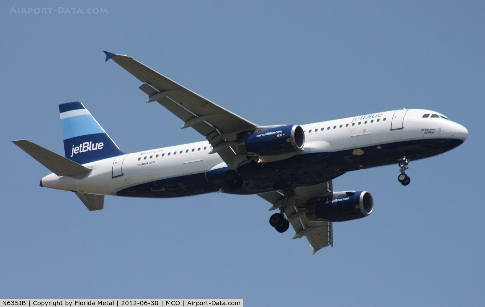 N635JB, 2006 Airbus A320-232 C/N 2725, Jet Blue A320