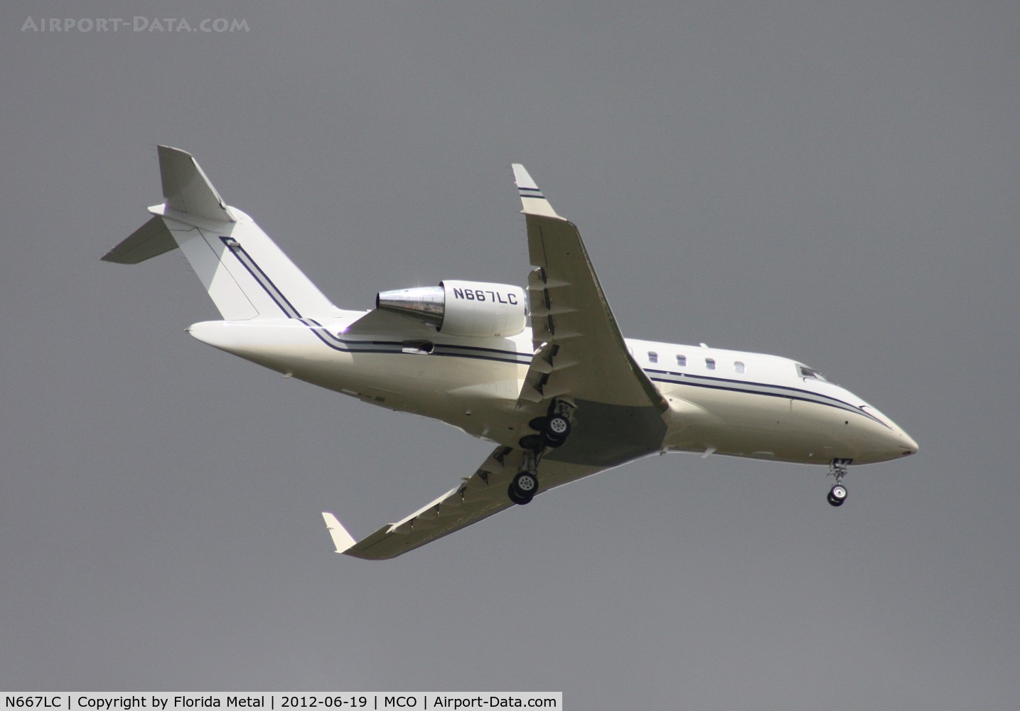 N667LC, 2007 Bombardier Challenger 604 (CL-600-2B16) C/N 5740, Challenger 605