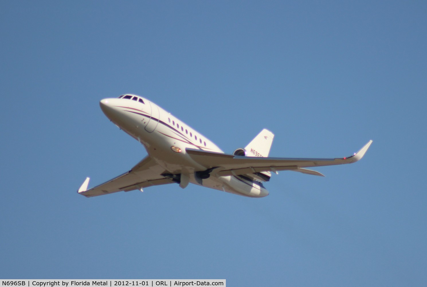 N696SB, Dassault Falcon 2000EX C/N 206, Falcon 2000EX