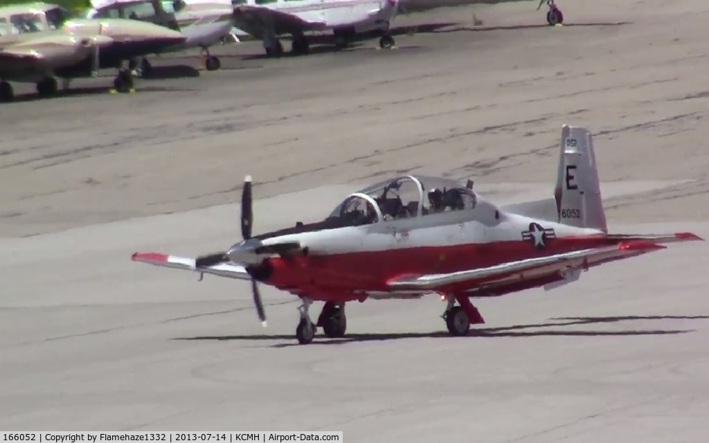 166052, Raytheon T-6B Texan II C/N PN-43, TAW-5