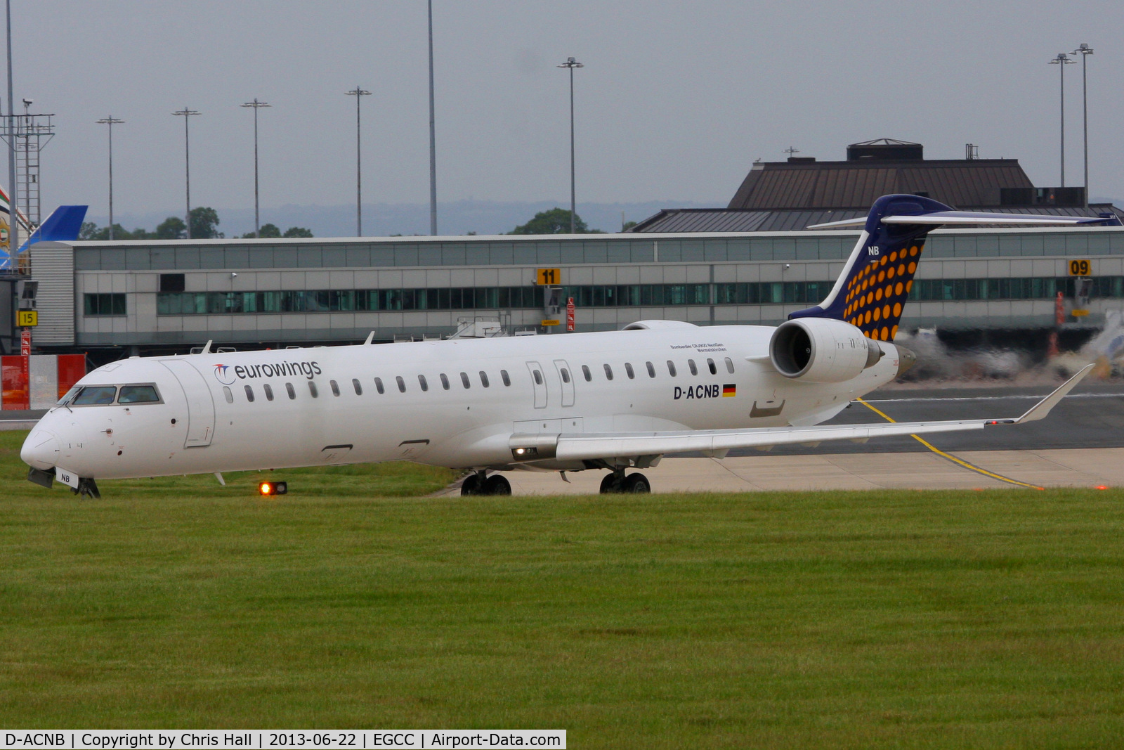 D-ACNB, 2009 Bombardier CRJ-900ER (CL-600-2D24) C/N 15230, Eurowings