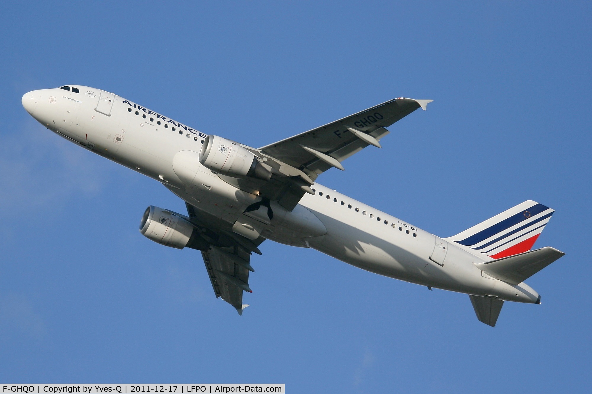 F-GHQO, 1991 Airbus A320-211 C/N 0278, Airbus A320-211, Paris Orly Airport (LFPO-ORY)