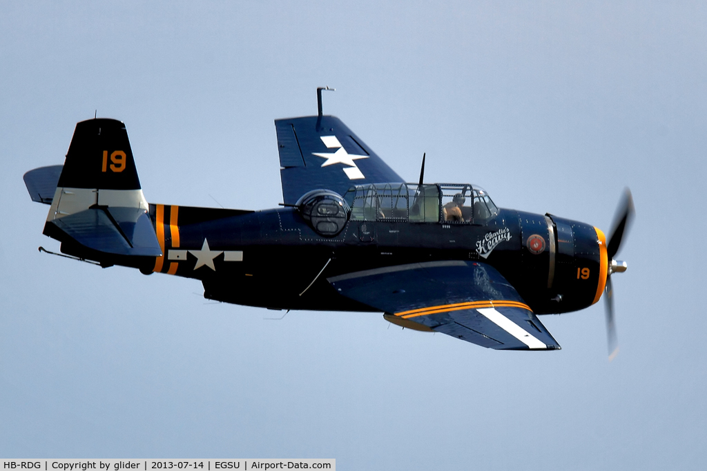 HB-RDG, 1945 Grumman TBM-3R Avenger C/N 3381, Great to see this formidable aircraft in the air