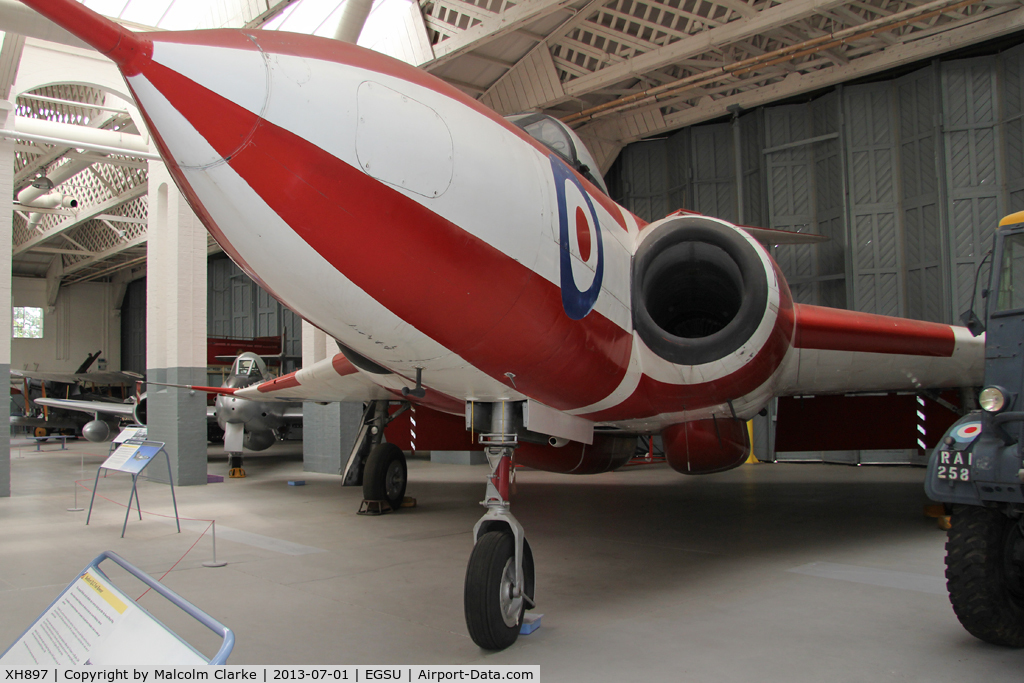 XH897, 1958 Gloster Javelin FAW.9 C/N Not found XH897, Gloster Javelin FAW9. At The Imperial War Museum, Duxford July 2013.