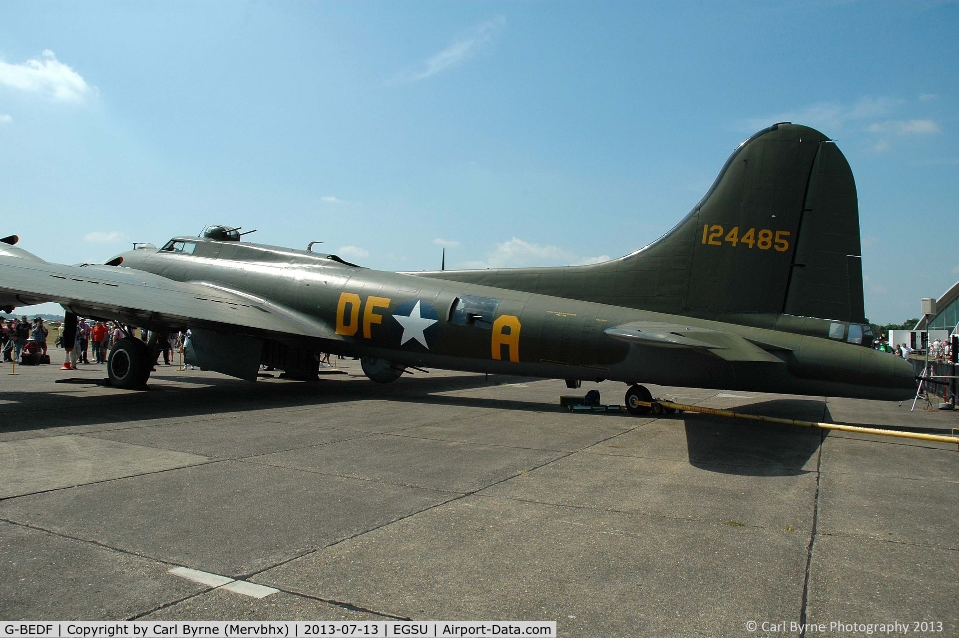G-BEDF, 1944 Boeing B-17G Flying Fortress C/N 8693, Part of the 