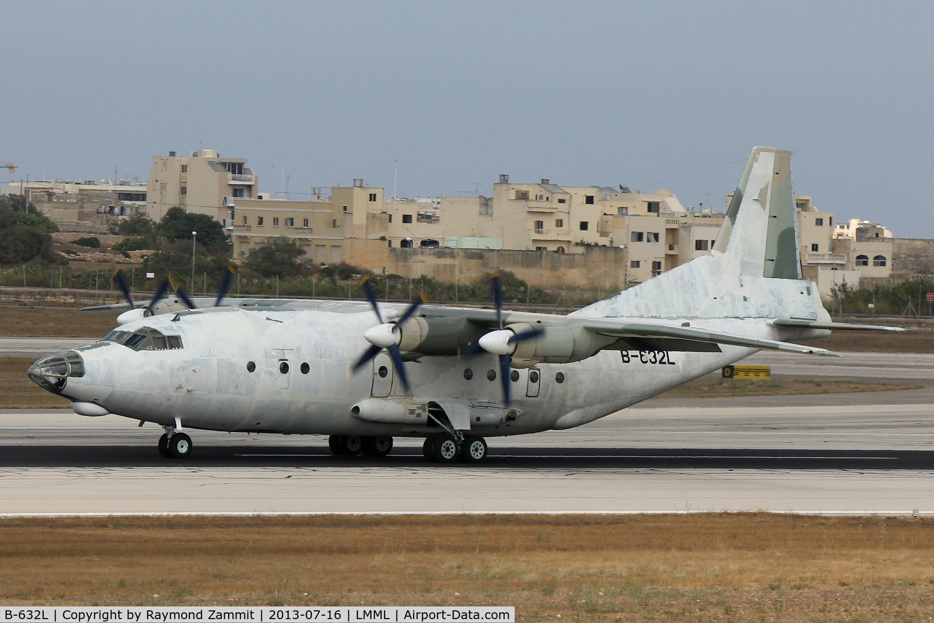 B-632L, Shaanxi Y-8F-200W Pegasus C/N 371804, Shaanxi Y-8 B-632L of Venezuelian Air Force staged in Malta during its delivery to the Venezuelian Air Force.Very rare!!!